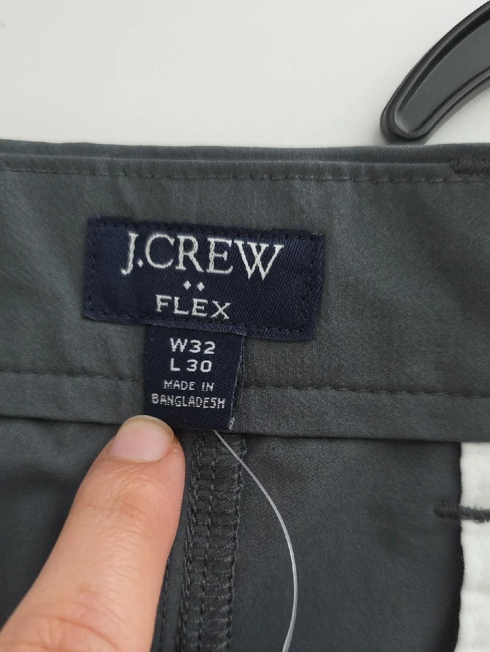 J. Crew Tech Pants Slim Flex Grey Chinos 32 X 30 G069